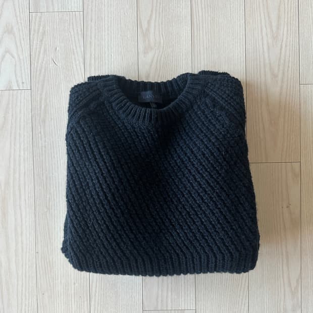 랑방 캐시미어 니트탑