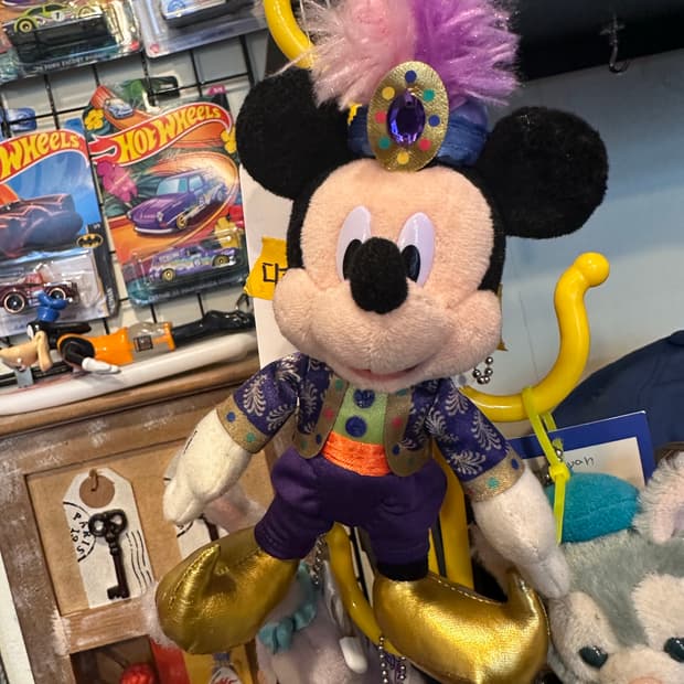 디즈니 14주년 미키마우스 인형키링