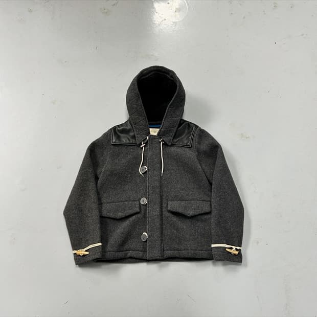 위즈리미티드 울 후드 자켓 