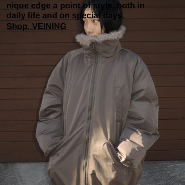 VEINING fur padded jacket 베이닝 퍼자켓 야상 패딩