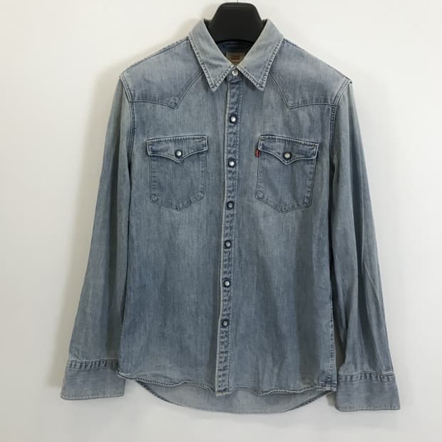 리바이스 웨스턴 데님셔츠 [M]