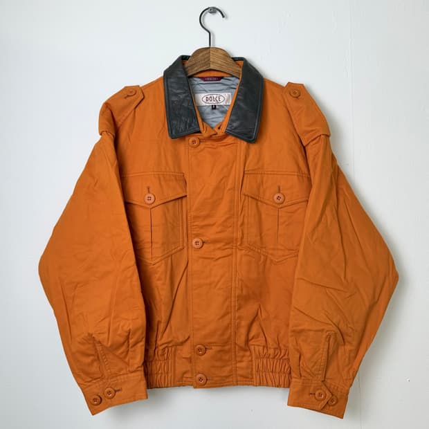 90s DOLCE 코튼/나일론 블루종