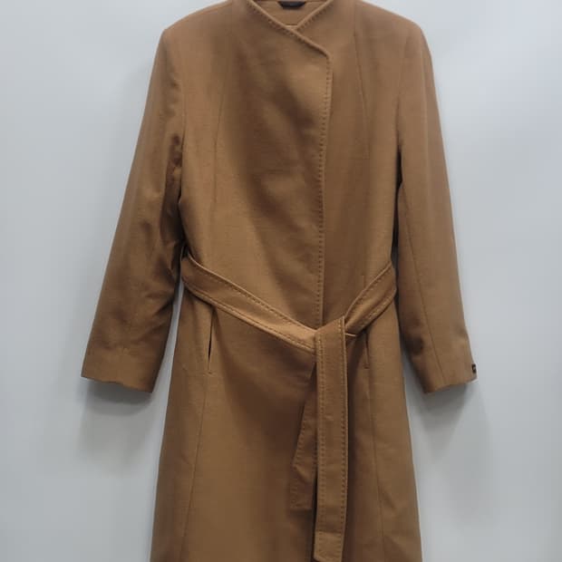 CINZIA ROCCA 신지아로카 캐시미어 코트 / 여 46 카멜
