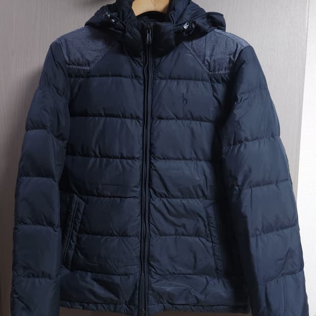 헤지스 덕다운 패딩점퍼, M
