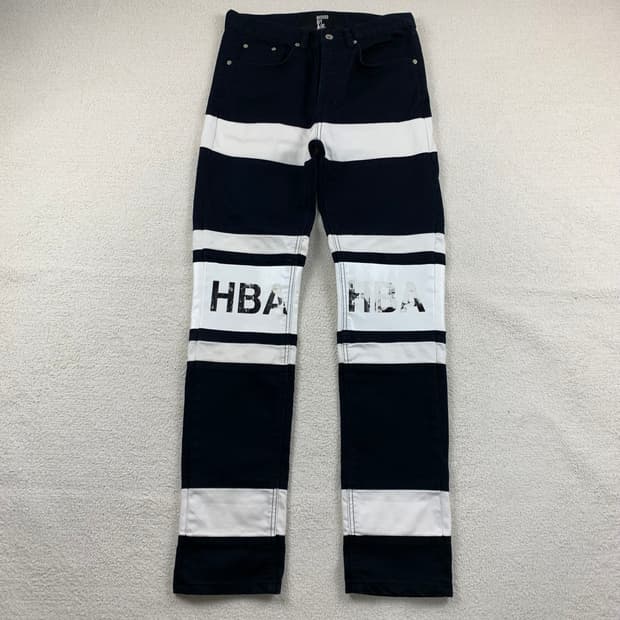 후드바이에어 HBA 로고 블랙 하키 팬츠 