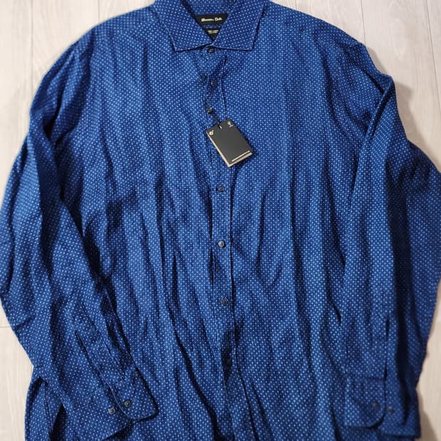 [새상품]마시모두띠 100% 린넨 셔츠 XXL