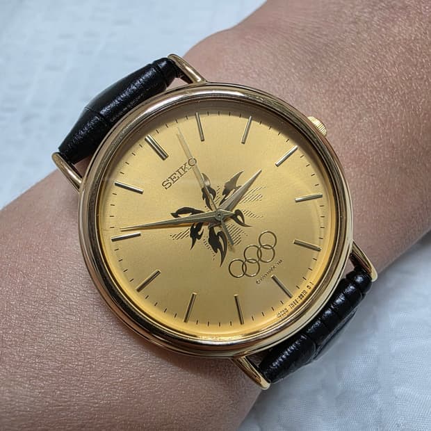 세이코 나고야 동계올림픽 기념 쿼츠 시계 seiko watch 워치