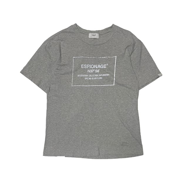 에스피오나지 그레이 반팔티