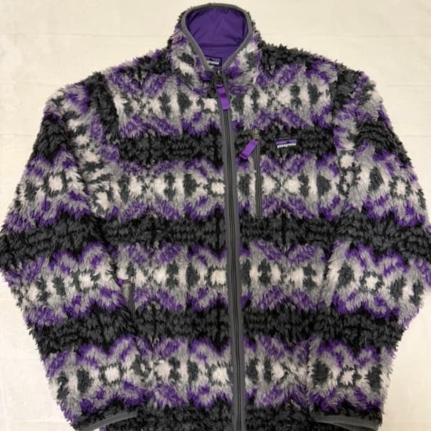 파타고니아 레트로 딥파일 아즈텍 플리스 자켓 s