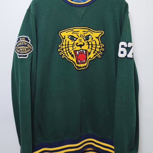 폴로 50주년 타이거 패치 스웻셔츠