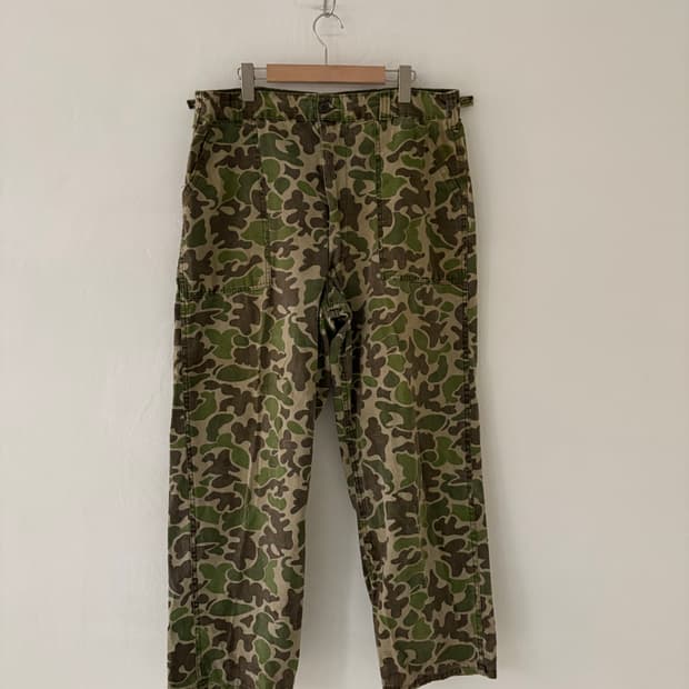 70‘s Vtg Duck hunter camo Fatigue Pant 