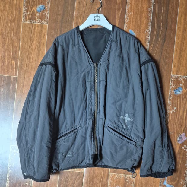 [4] 폴리테루 라이너 블랙 차콜 24fw