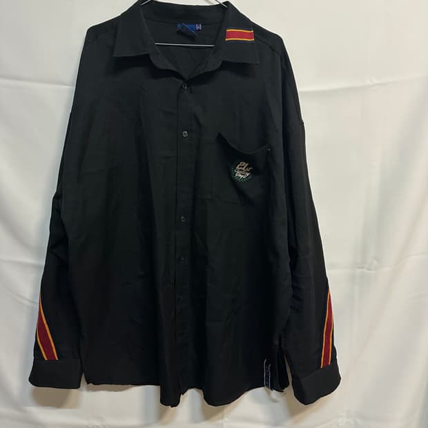 RAT CREW 블랙 셔트 XL(105)
