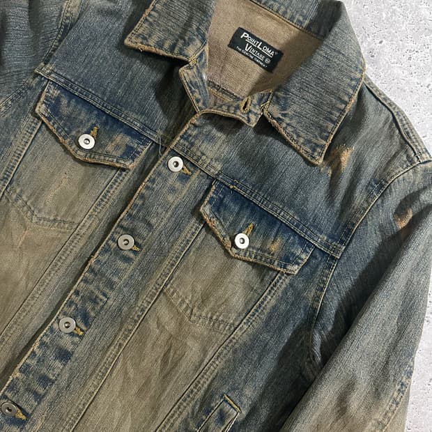 POINT LOMA 데님 자켓