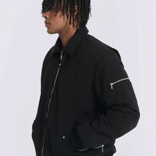 에르비노 카라 플라이트 봄버자켓