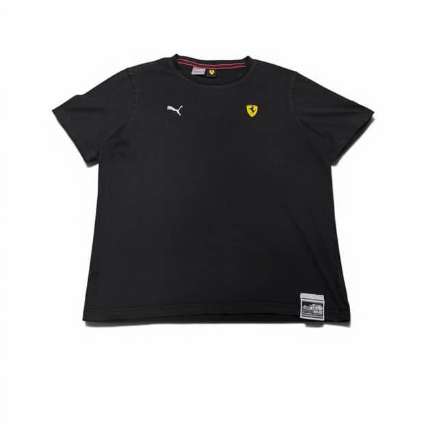 XL 퓨마 X 포르쉐 블랙 F1 반팔티