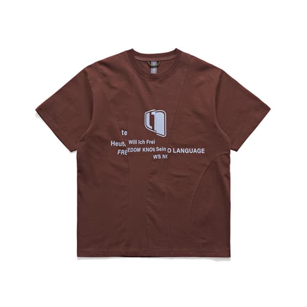언어펙티드 WIGGLE CUT T-SHIRT / PECAN