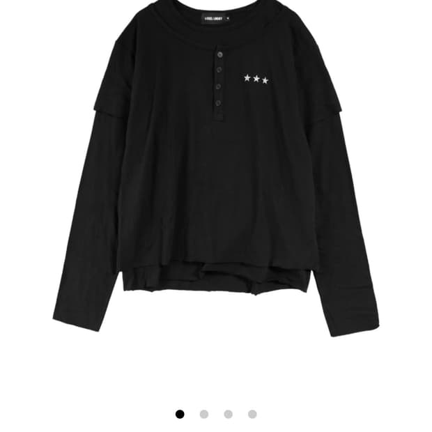 IFEELLUCKY Layered cross long sleeve 