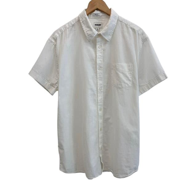 랭글러 린넨 반팔 셔츠 (XL)