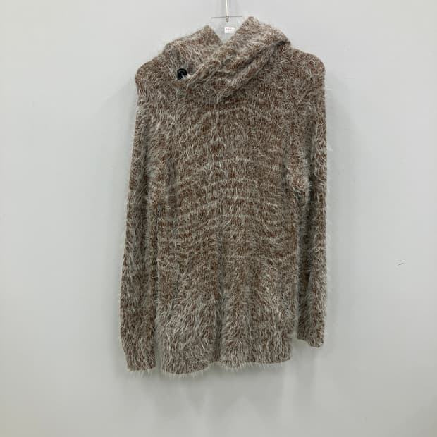 VTG 빈티지 헤어리 후드 니트 스웨터 M