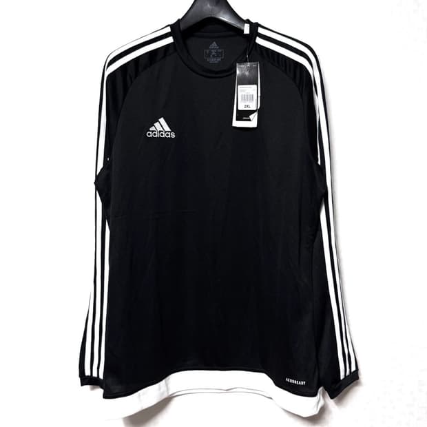 🖤[새상품]아디다스 에센셜 기능성 블랙 롱슬리브 긴팔 티셔츠🖤