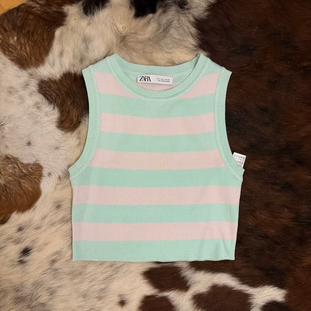 자라 니트 나시