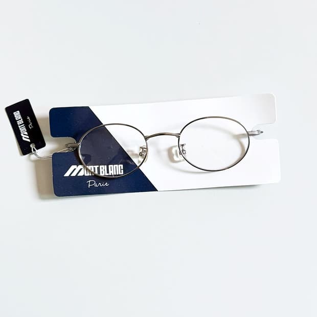 MONT BLANC PARIS 슬림 오벌 모넬 빈티지 안경