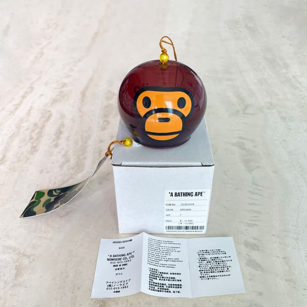 BAPE JAPAESE WIND CHIME 베이프 마일로 윈드 차임풍경