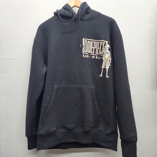 원피스 루피 빅 프린팅 후드티 XL