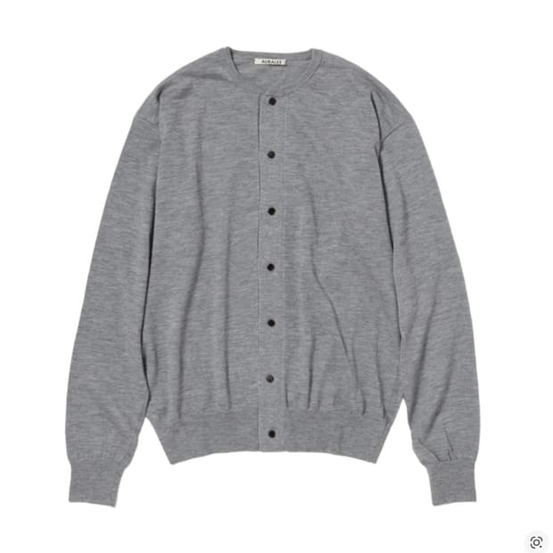 Auralee 캐시미어 가디건