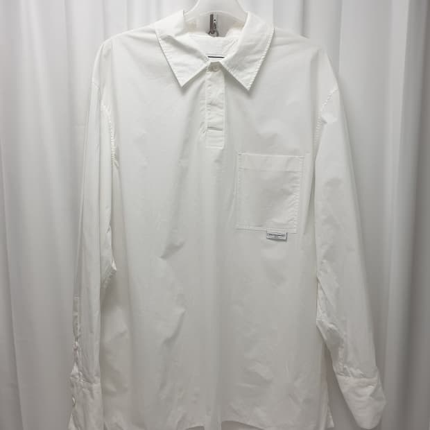 우영미 21ss 화이트 아노락 셔츠 (52)