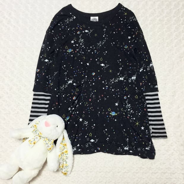 빈티지 스콜라 우주 슬리브