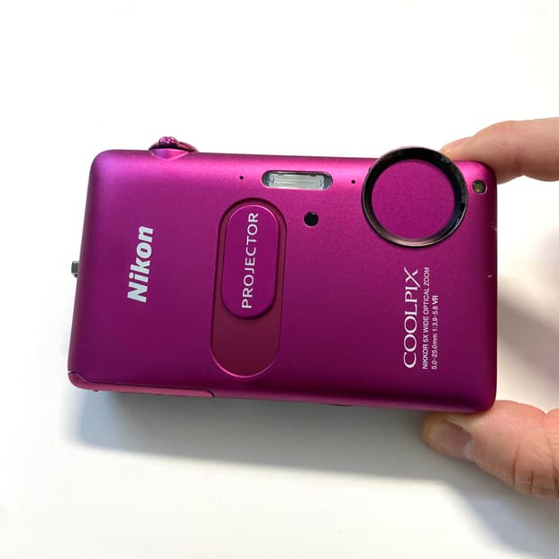 니콘 쿨픽스 S1200pj 디지털 카메라