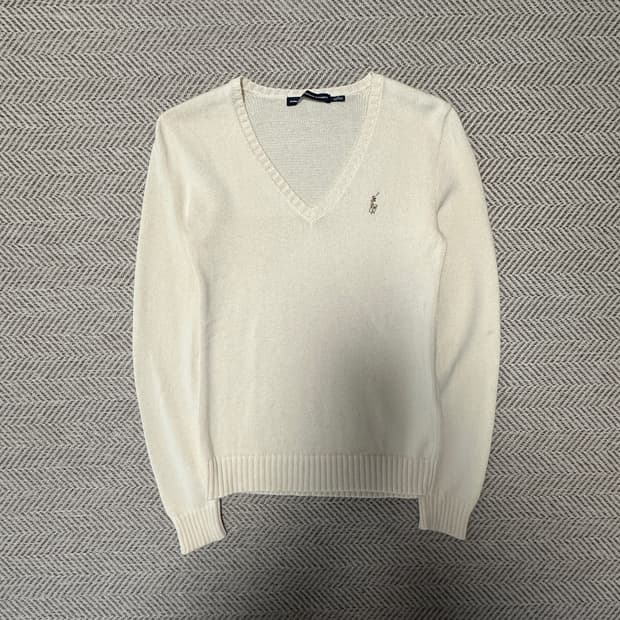 POLO RALPH LAUREN v neck knit