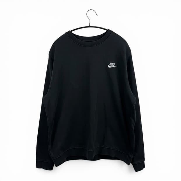 (2XL) 나이키 퓨추라 기모 맨투맨 블랙