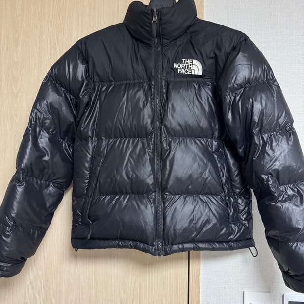 노스페이스 패딩 블랙 s