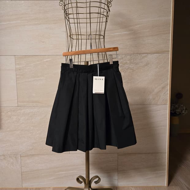 [61/미착용] MINE 마인 플리츠 미니 스커트 2024
