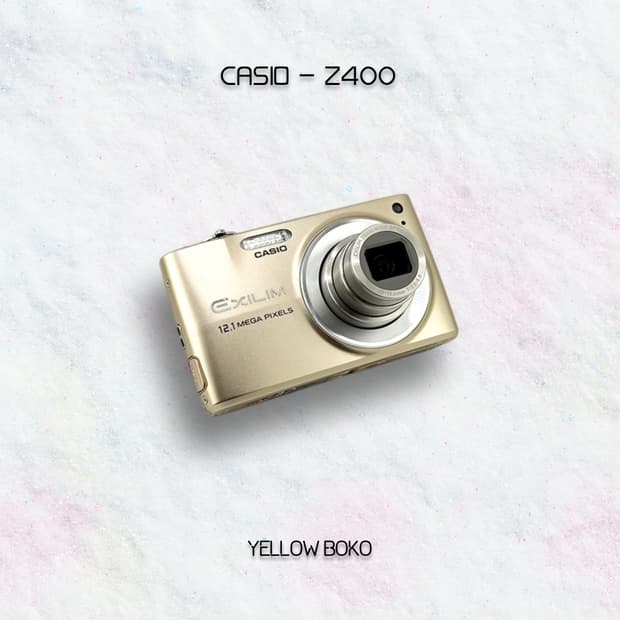 [💖태연픽!] CASIO 카시오 엑슬림 Z400 레트로 디지털 카메라