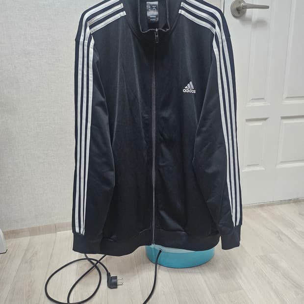 (115)3XL ☆초대장급☆ 아디다스 에센셜 3st [검흰] 트랙탑져지