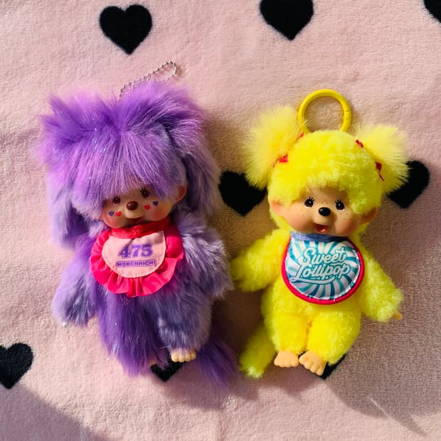 몬치치X시나코 콜라보+롤리팝키링세트