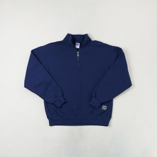 (L) 러셀 애슬레틱 1/4 쿼터 집업 스웻셔츠