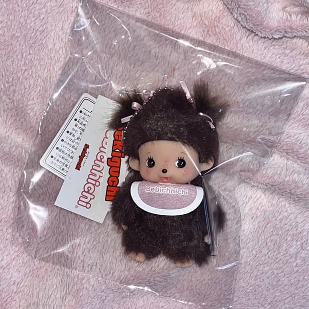 몬치치 베베치치 여아 세키구치 인형 키링 참