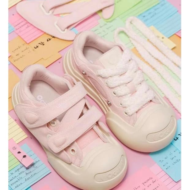 OCAI× UMAMIISM  CLOUD SNEAKERS PINK  