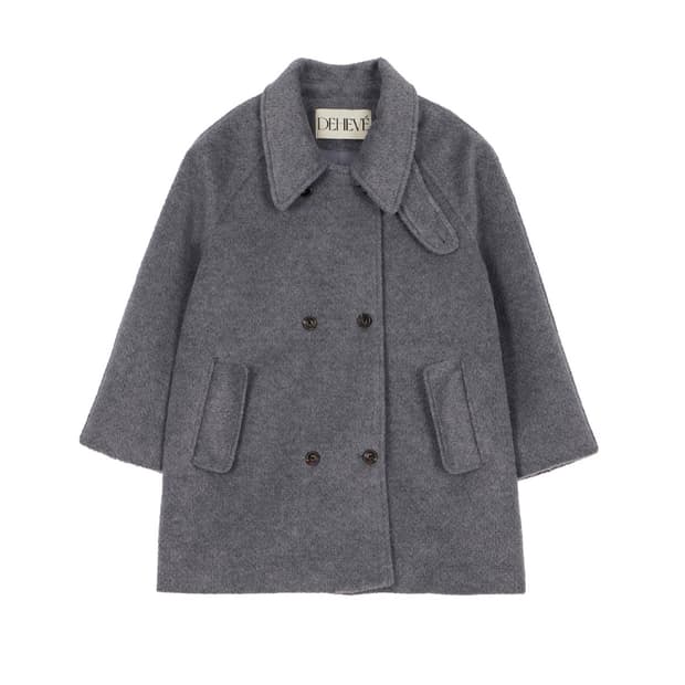 드헤베 울 더블 하프 코트