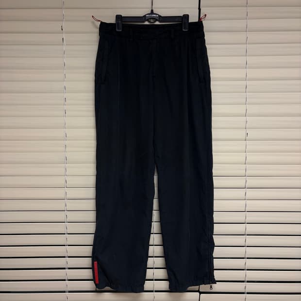 00s 프라다 스포츠 Prada Sports 리나일론 사이드 집업 팬츠