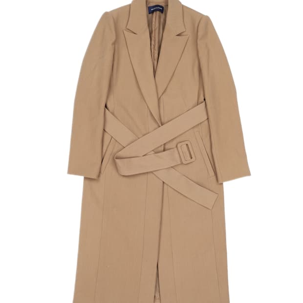 66 모조에스핀 여성 벨티드 코트 N7427