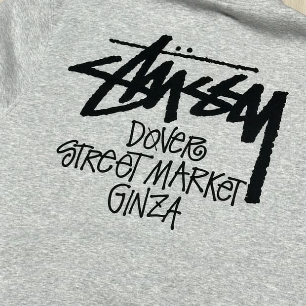 stussy stock dsm ginza zip hoodie