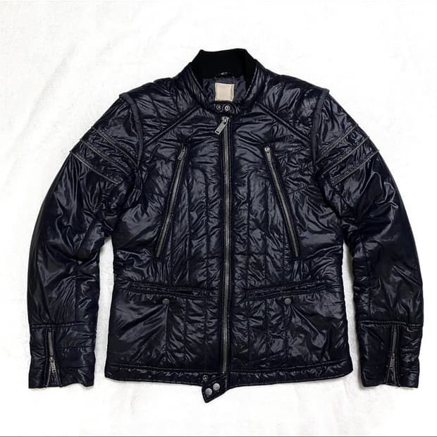 디젤 나일론 지퍼 자켓