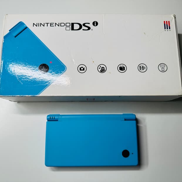 닌텐도 DSI 스카이블루 한글 정발판 박스셋 판매 (3DS, 2DS)