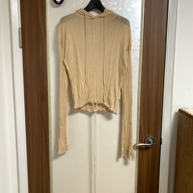 세릭 로고 니트 후디